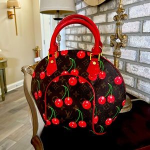 LV x Takashi  Murakami Monogram Cherry bag